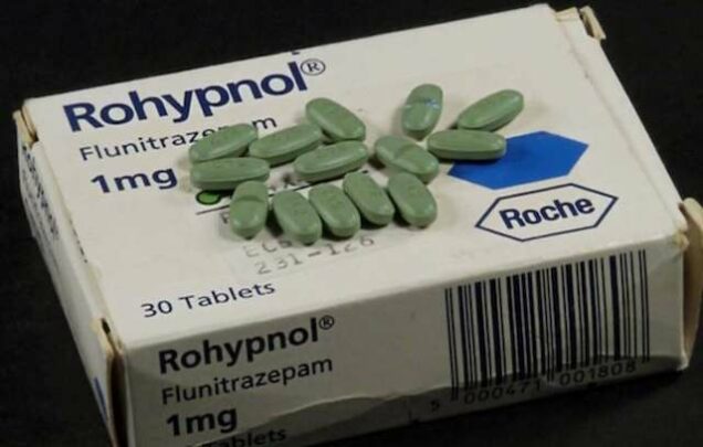 Rohypnol drug used to get high