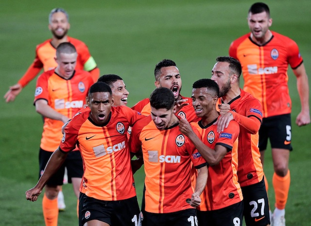 Shakhtar Donetsk team in Ukraine