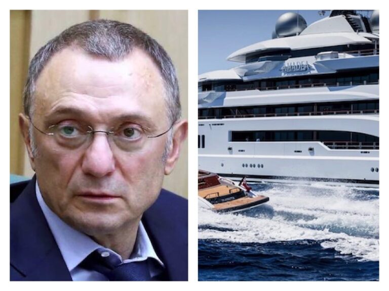 U.S. targets Russian oligarch Kerimov's superyacht Amadea - P.M. News