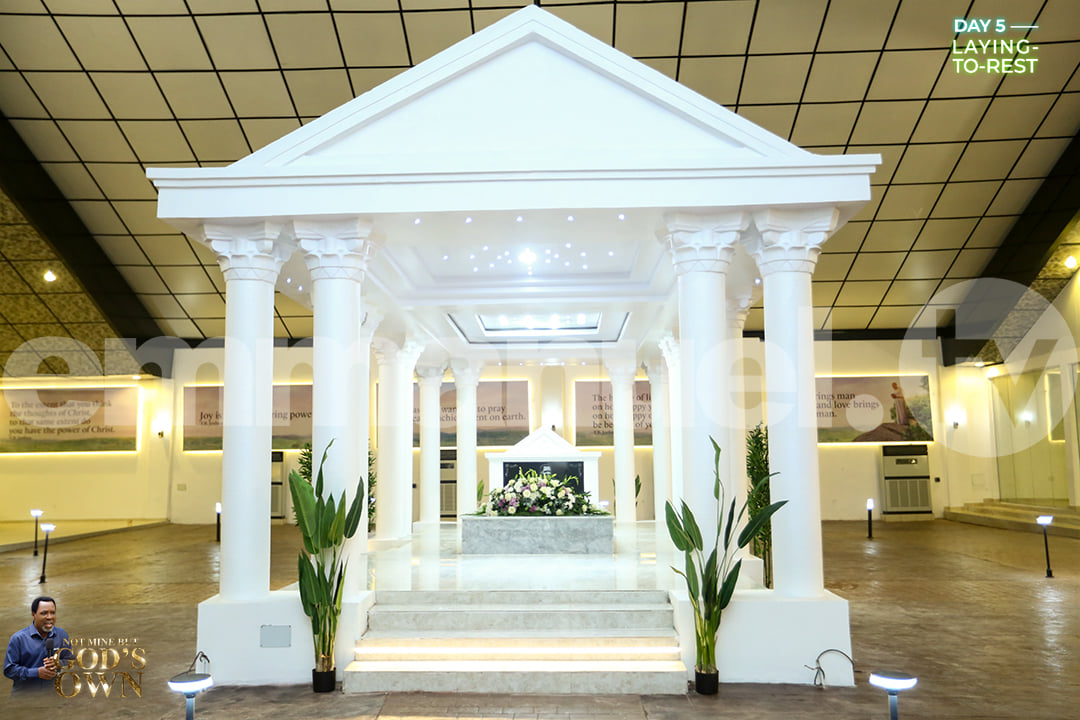 TB Joshua's tomb affected by fire