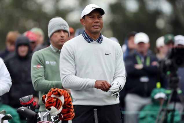 Tiger Woods on Saturday