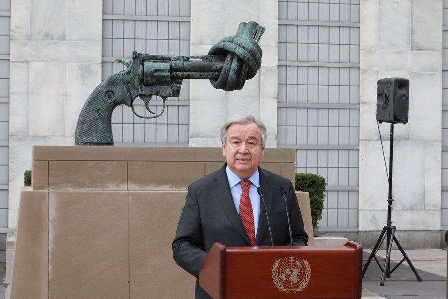 UN chief António Guterres s