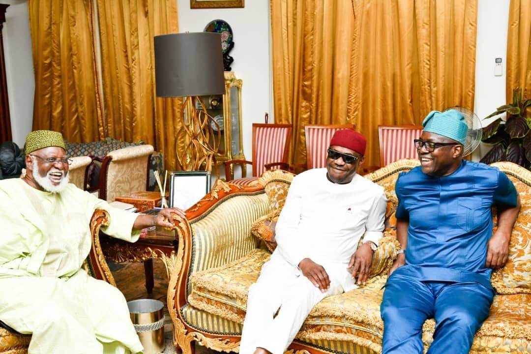 Abdulsalami, with Wike and Makinde