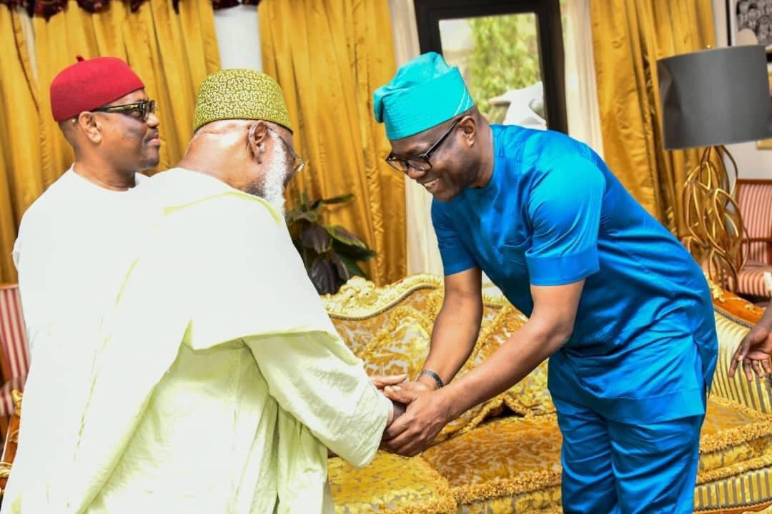 Abdulsalami with Makinde