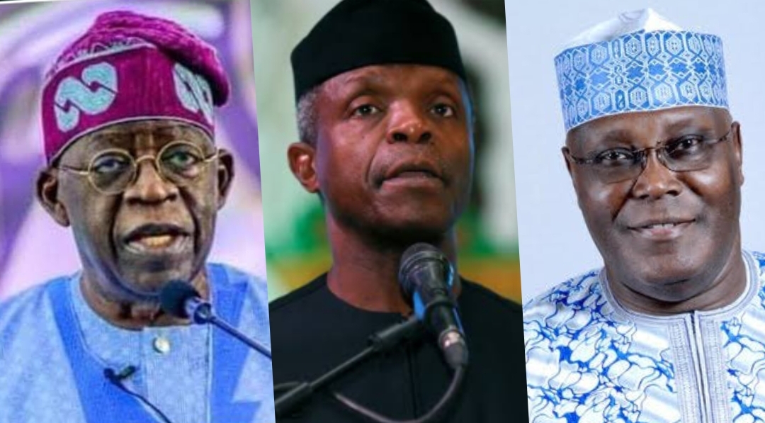 Tinubu, Osinbajo and Atikut