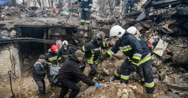 mass grave found in Buzova village Ukraine