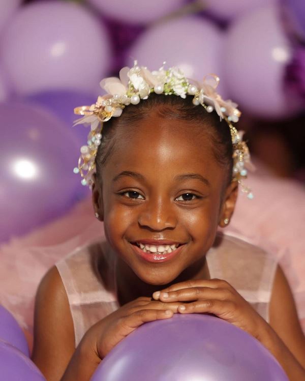 Hailey Veronica Adeleke marks 5th birthday