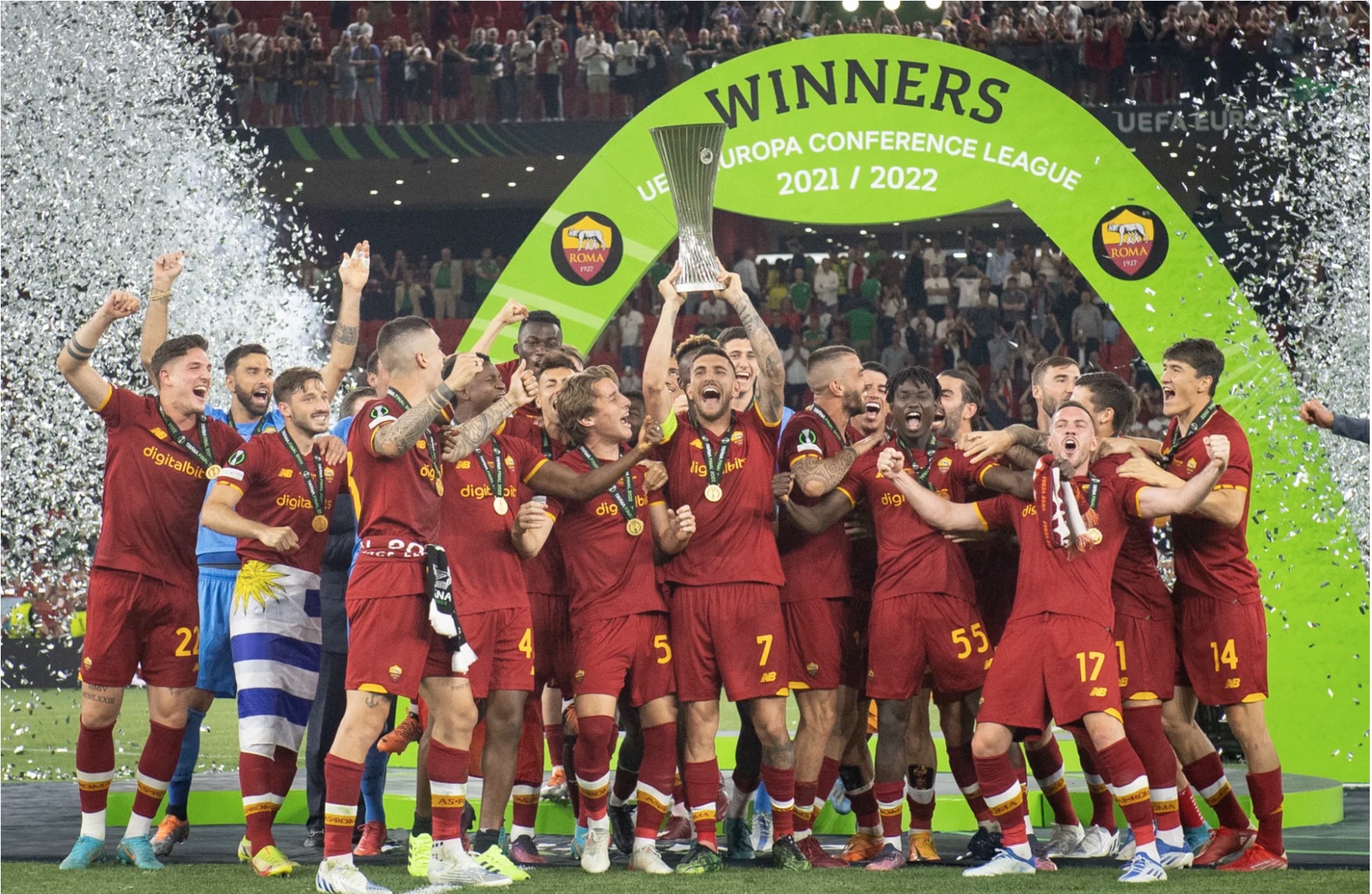 AS Roma winners of Europa Conference League