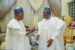 Ahmad Lawan with Masari in Katsina