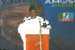 Senator Ibikunle Amosun declaring his intention to contest the 2023 presidency under the platform of APC in Abuja on Thursday