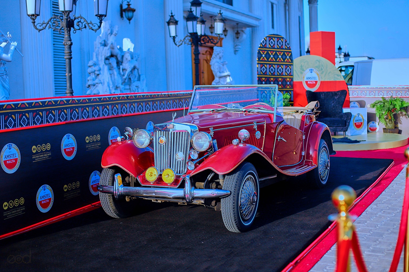 Amstel Malta AMVCA photo area for the Opening Gala