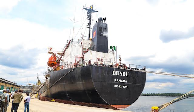 BUA Foods ship MV Bundu