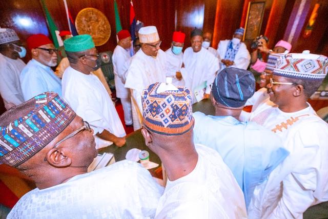 Buhari meets APC governors
