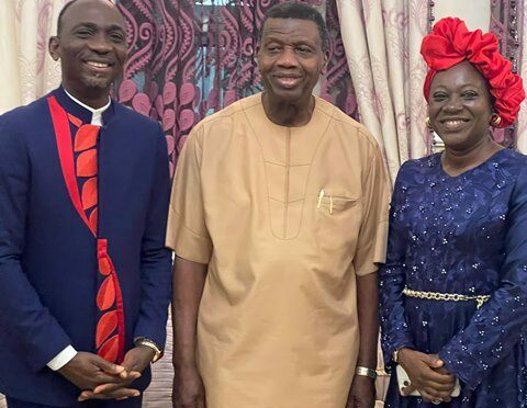 Adeboye with the Enenches