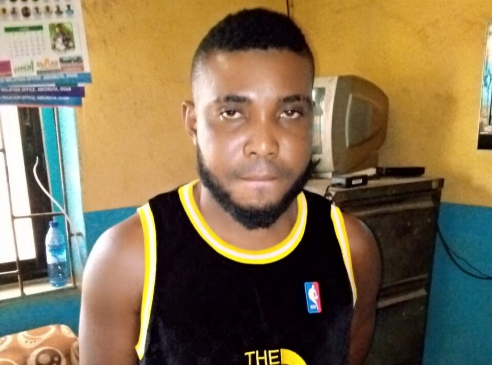 Kingsley Essien: arrested for allegedly trafficking his wife to Mali and selling his 2-year-old son for N600,000 in Ogun