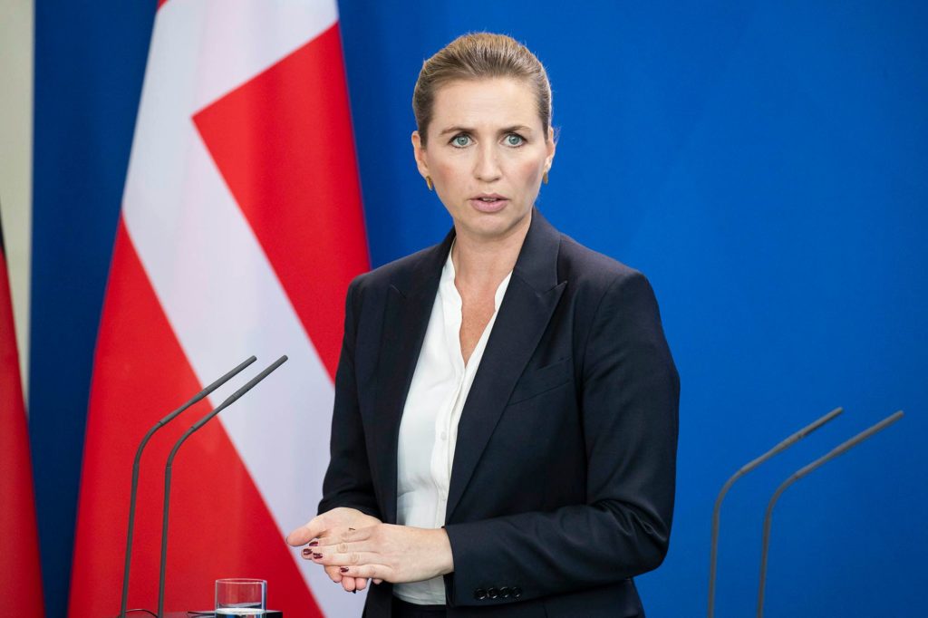 Danish Prime Minister Mette Frederiksen