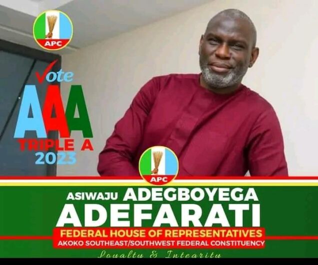 Gboyega Adefarati: announced winner of the Akoko North and South constituency