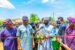 Governors Abdulrahman Abdulrazak of Kwara and Seyi Makinde of Oyo flagging off the construction of a 76.67 kilometres Ogbomoso-Iseyin Road on Wednesday
