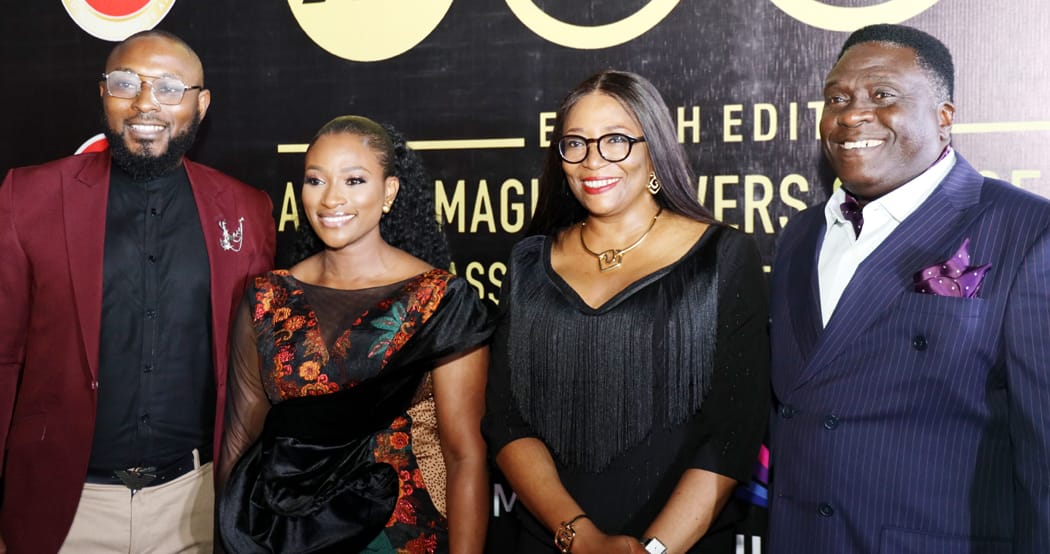 L-R - Tope Oshunkeye, Marketing Manager, MultiChoice Nigeria; Dr. Busola Tejumola, Executive Head, Content and West Africa Channels, MultiChoice Nigeria; Caroline Oghuma, Executive Head, Corporate Affairs, MultiChoice Nigeria and Akin Salu, Executive Head of Sales, MultiChoice Nigeria.