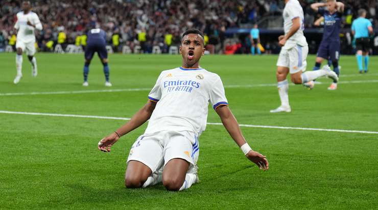 Rodrygo scored a brace for Madrid
