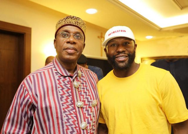 Amaechi and Floyd Mayweather