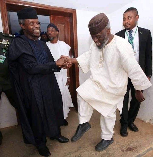 Osinbajo and Sola Adeyeye