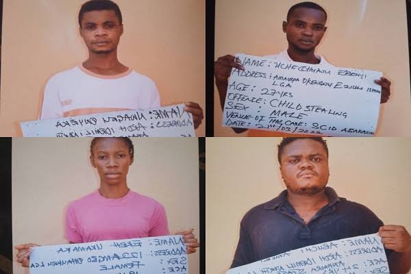 Police bust child trafficking syndicate, recover 4-year old boy