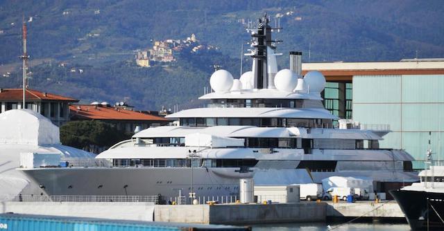 Putin's luxury yacht Scheherazade