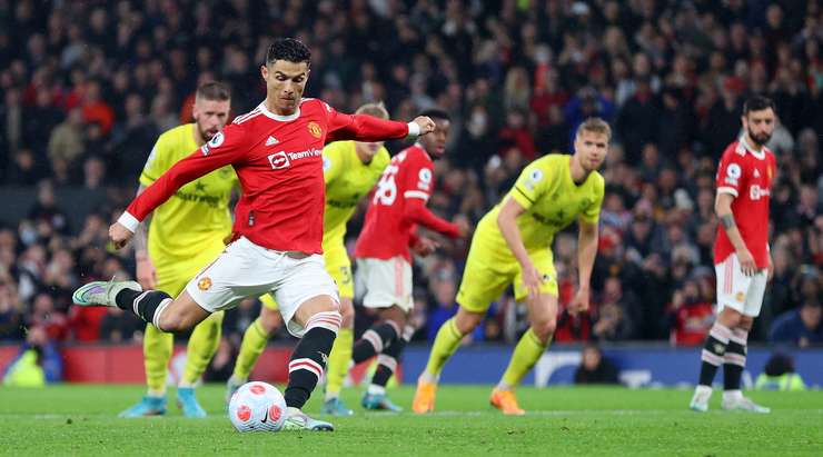 Ronaldo scored for United