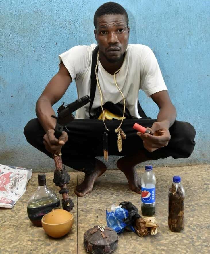 Rotimi Adebiyi Notorious Cultist Arrested In Ogun - P.M. News