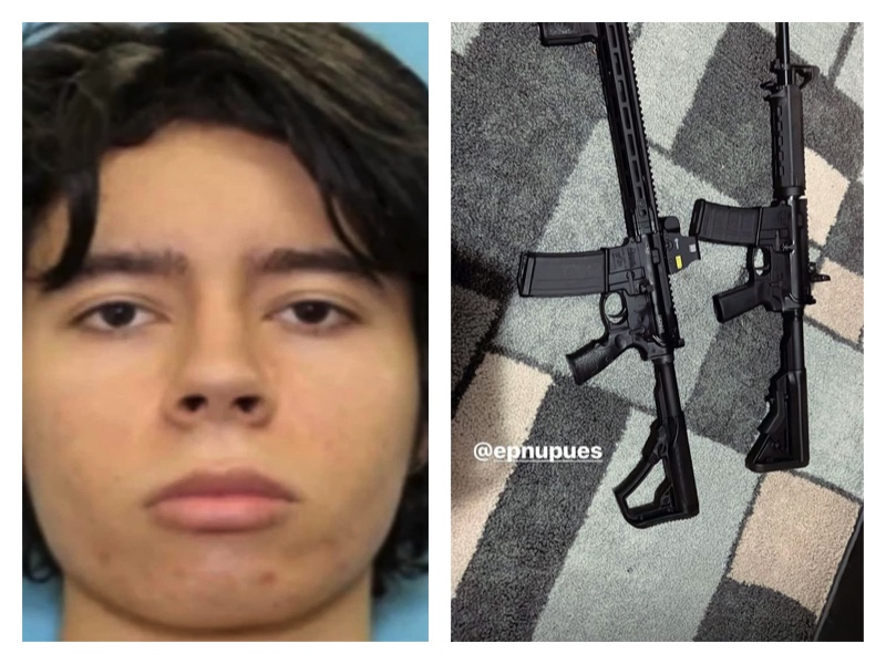 Salvador Ramos and the rifles used to kill in Uvalde Texas