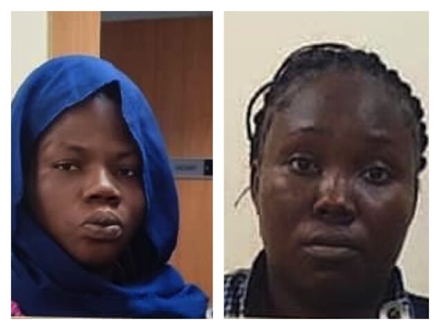 Seun Babatunde and Asibor Gloria arrested by NDLEA