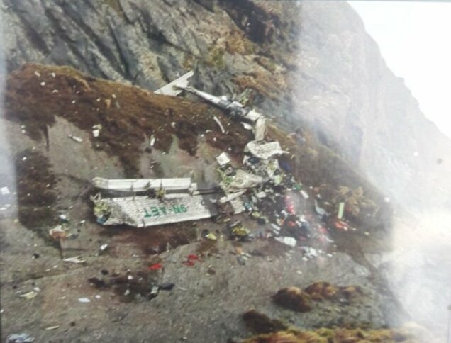 Site of the Tara Air plane crash