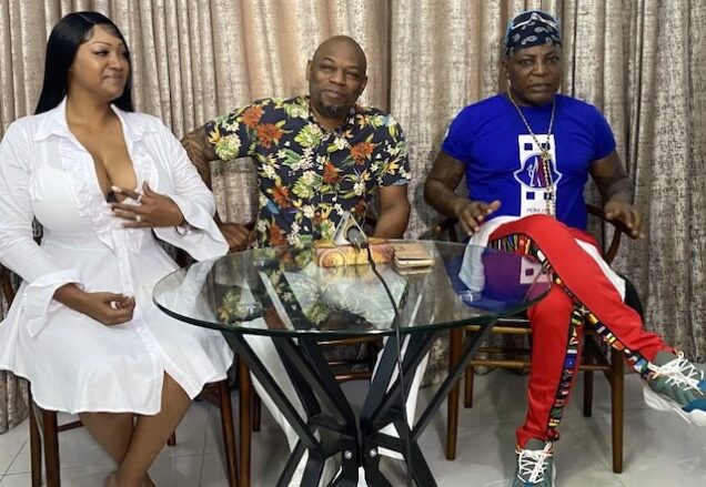 Synderella Clarke with Film mogul, Mike Styles and Charly Boy