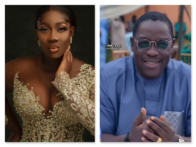 Taiwo Hassan and his daughter