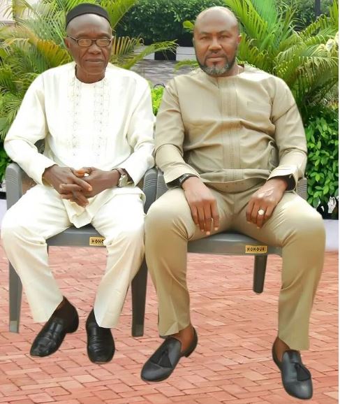 Uche Odoputa and his dad, Kenneth Odoputa