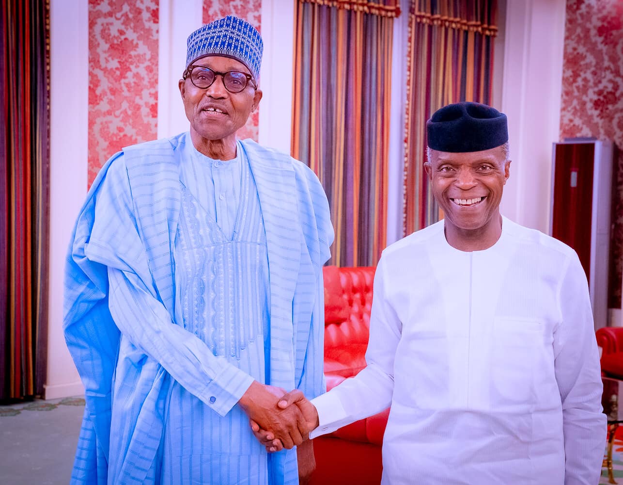 President Muhammadu Buhari lauds the sterling service of Vice President Yemi Osinbajo to the country in 66th birthday congratulatory message