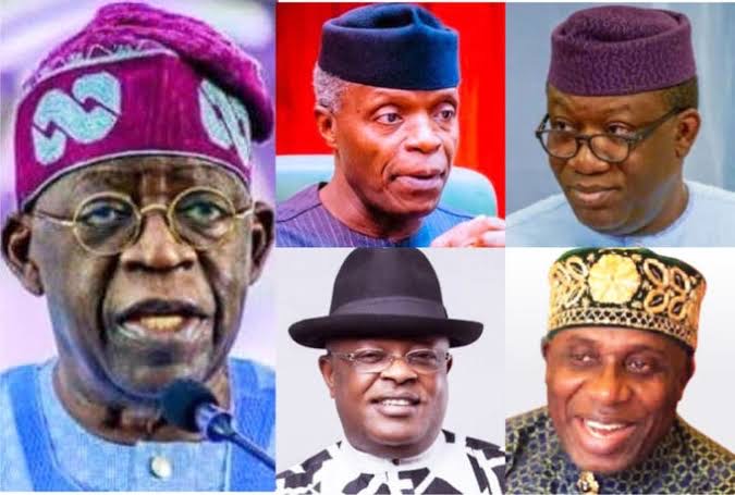 Shortlisted presidential aspirants