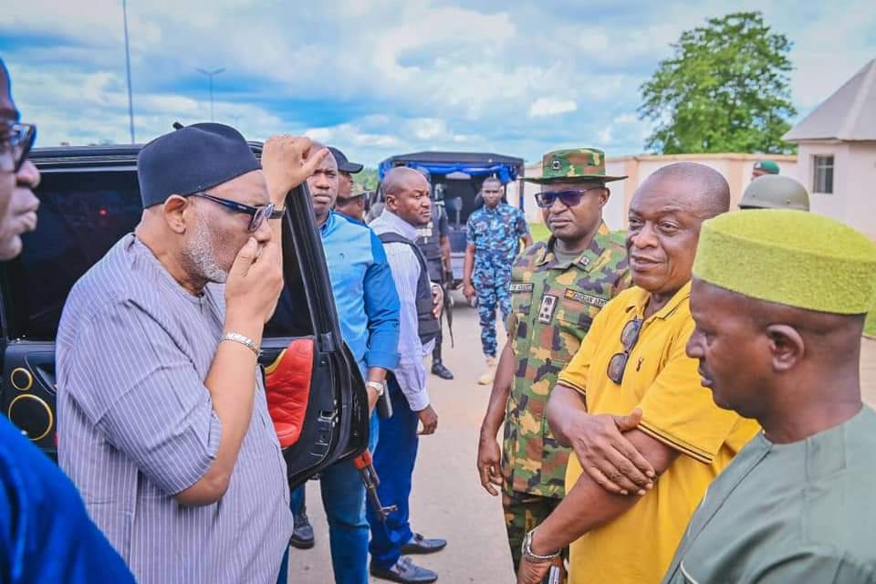Akeredolu is incapacitated, receiving treatment abroad