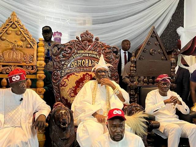 Asiwaju hits Akiolu's Palace