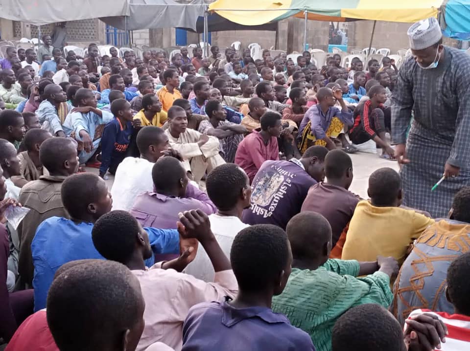 Surrendered Boko Haram fighters