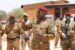 Burkina Faso leader Lieutenant-Colonel Paul-Henri Sandaogo Damiba in Seytenga