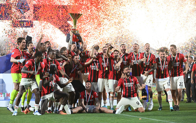 Champions of Italy AC Milan