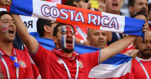 Costa Rica supporters