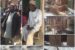 Displaced Zamfara Tofa community members and their destroyed residence