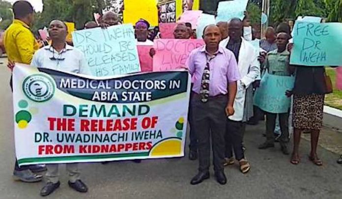 Doctors demand the immediate release of Dr. Uwadinachi Iweha