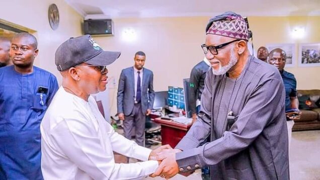 Gov. Oyetola spoke when he paid a condolence visit to his Ondo State counterpart, Arakunrin Rotimi Akeredolu, at the Government House, Akure, over the terrorist attack on St. Francis Catholic Church, Owo on Sunday