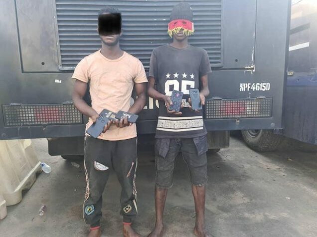 File: 2 traffic robbery suspects arrested in Ketu recently