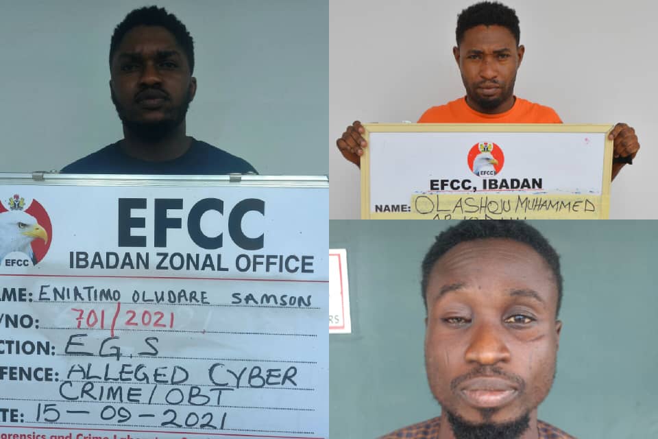 The convicted fraudsters