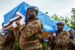 Funeral rite for a UN peacekeeper